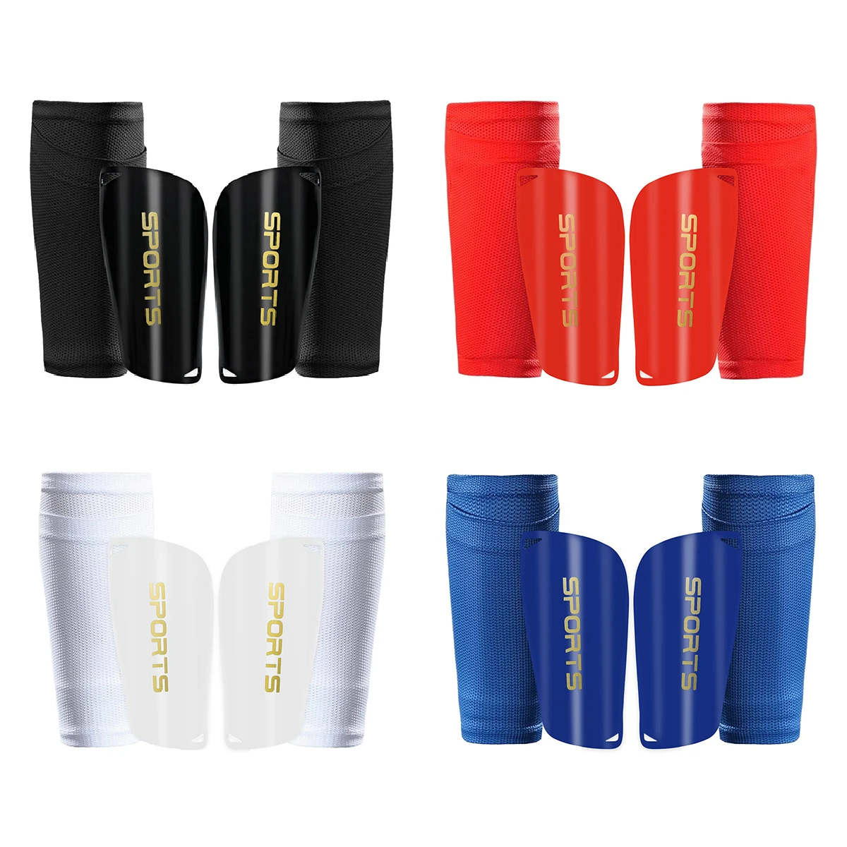 A set of football shin guards, suitable for competition and daily training, to improve the level of competition