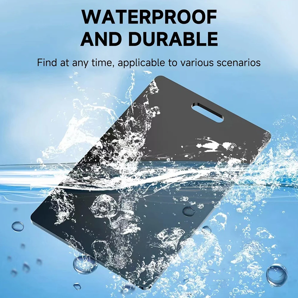 Wallet Tracker Card Apple Find My App IP68 Waterproof GPS Item Finder Item Locator Luggage Tag Purse Passport