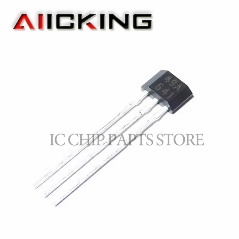 SS449A 10pcs/lots, TO-92-3 Board Mount Hall Effect / Magnetic Sensors Flat TO-92, 3.8Vdc Unipolar, PCB, Original In Stock 10pcs lot a1322lua t linear hall effect element switch circuit magnetic sensor dip to 92 mark 22l