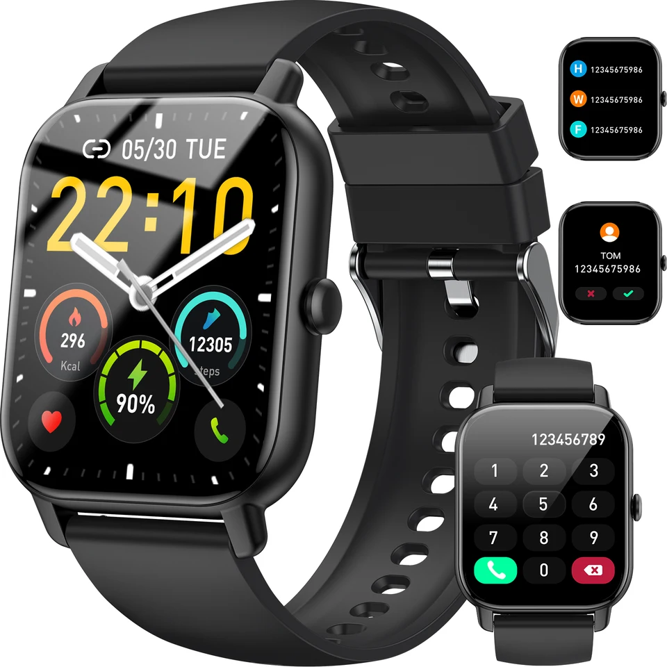 Jxrev Ultra Thin Smart Sports Watch IP68 Waterproof