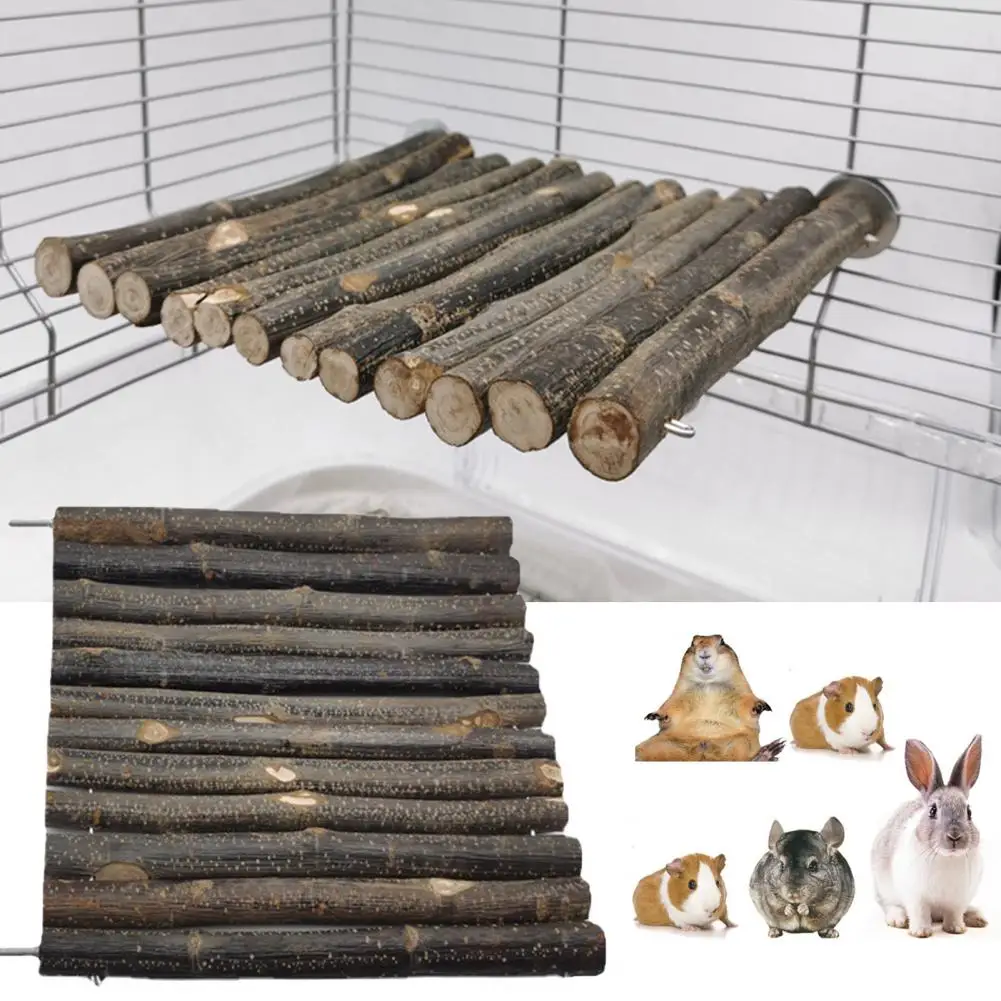 Chinchilla Stand Molar Toys Creative Swing Toy Chinchilla Platform Small Pet Climbing Toy Parrot Stand Exercise Trai