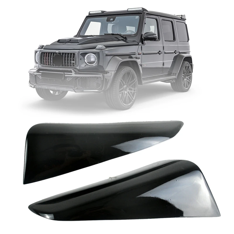 

Car Front Headlight Lamp Eyebrows Eyelids Moulding Cover Trims For Mercedes-Benz G Class W463 G500 G55 G63 G65 1990-2018