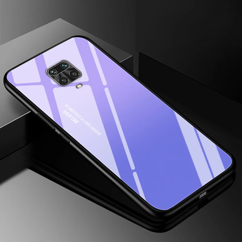 Premium Tempered Glass Hard Case with TPU Bumper