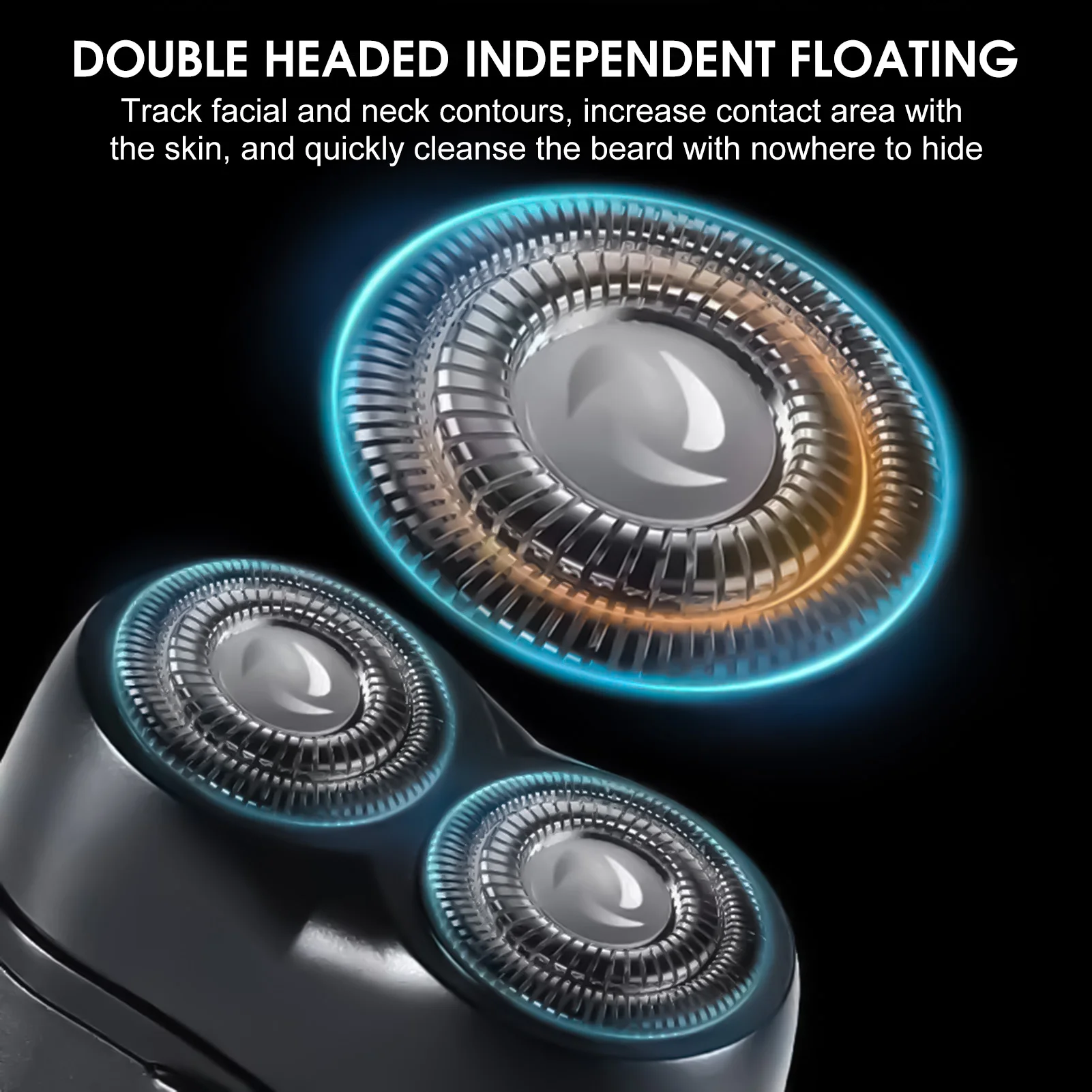 Electric Shaver For Men Powerful Beard Trimmer Reciprocating Shaver_voghion.com