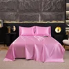 1pc Silky satin Waterproof Bed Sheet Flat Sheets Lightweight, Mattress Protector Sheet Bed Cover, Furniture Protector Covers 4