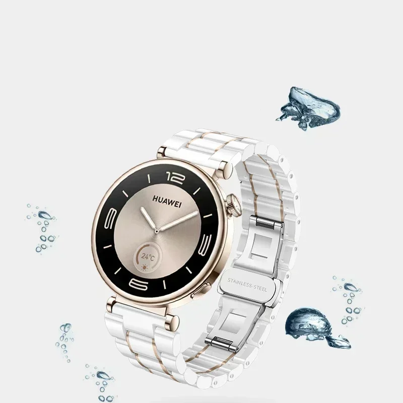 Ceramic Strap For Huawei Watch GT5 GT4 41mm Sport Watchband For