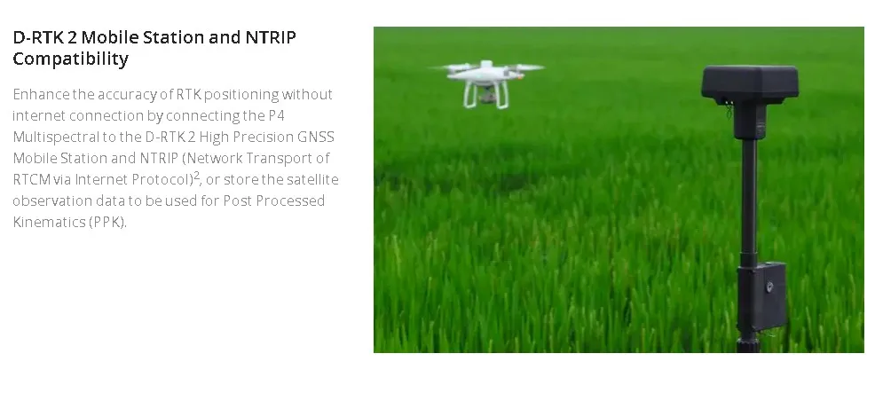 S9760330b2aa44bcca6489b6568ff6513Z Phantom 4 Multispectral RTK Drone For Agricultural Industrial Surveying Map With RTK Station