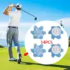 14Pcs Golf Shoe Spikes Durable Golf Shoe Replacements TPU for Women Men 2