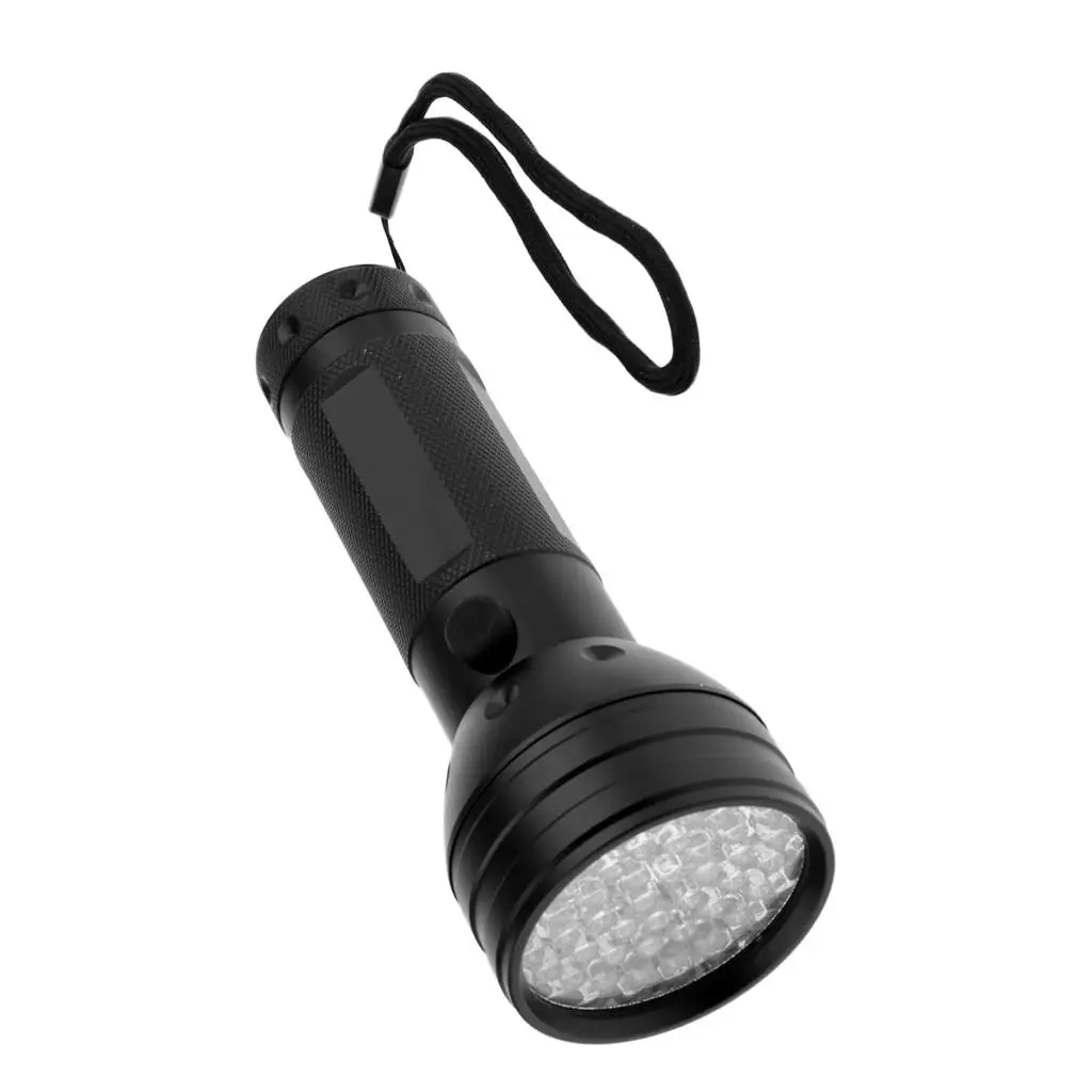 UV Violet 51 LED 395nm Flashlight Mini Blacklight Aluminum Torch Lamp