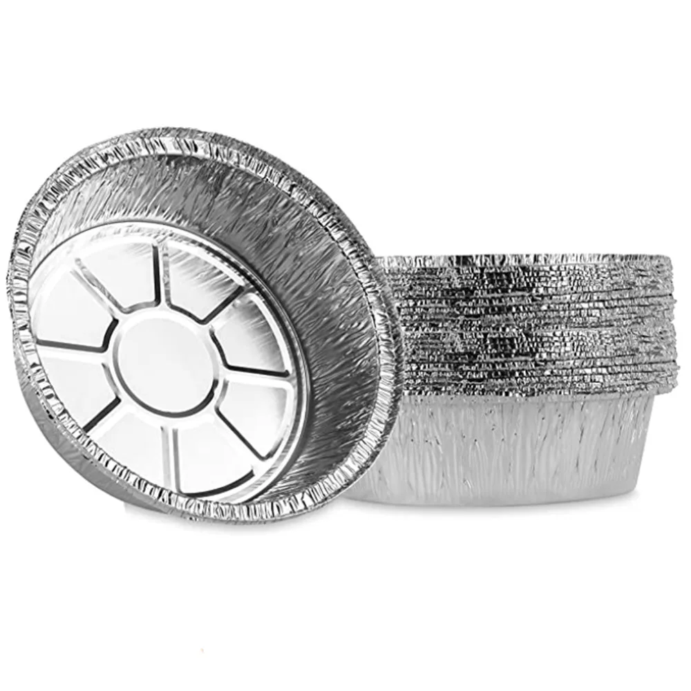 30pcsOilProofAluminumFoilTinBoxAirFryerDisposablePaperLiner
