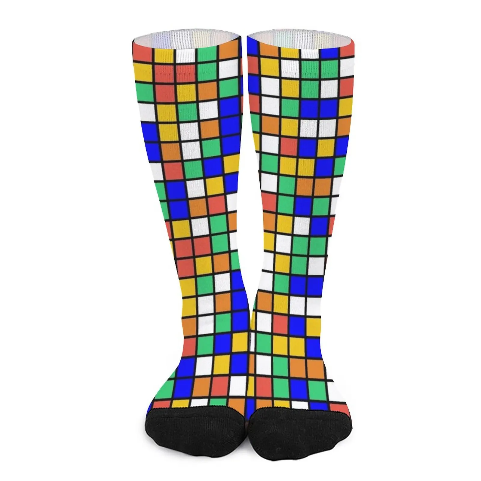 

Cubies Background Socks Women's short socks Men sock