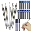 Metal Mechanical Pencil 0.3/0.5/0.7/0.9/1.3/2.0mm Drawing Automatic HB Pencil Leads Set School Office Writing Art Stationery 1