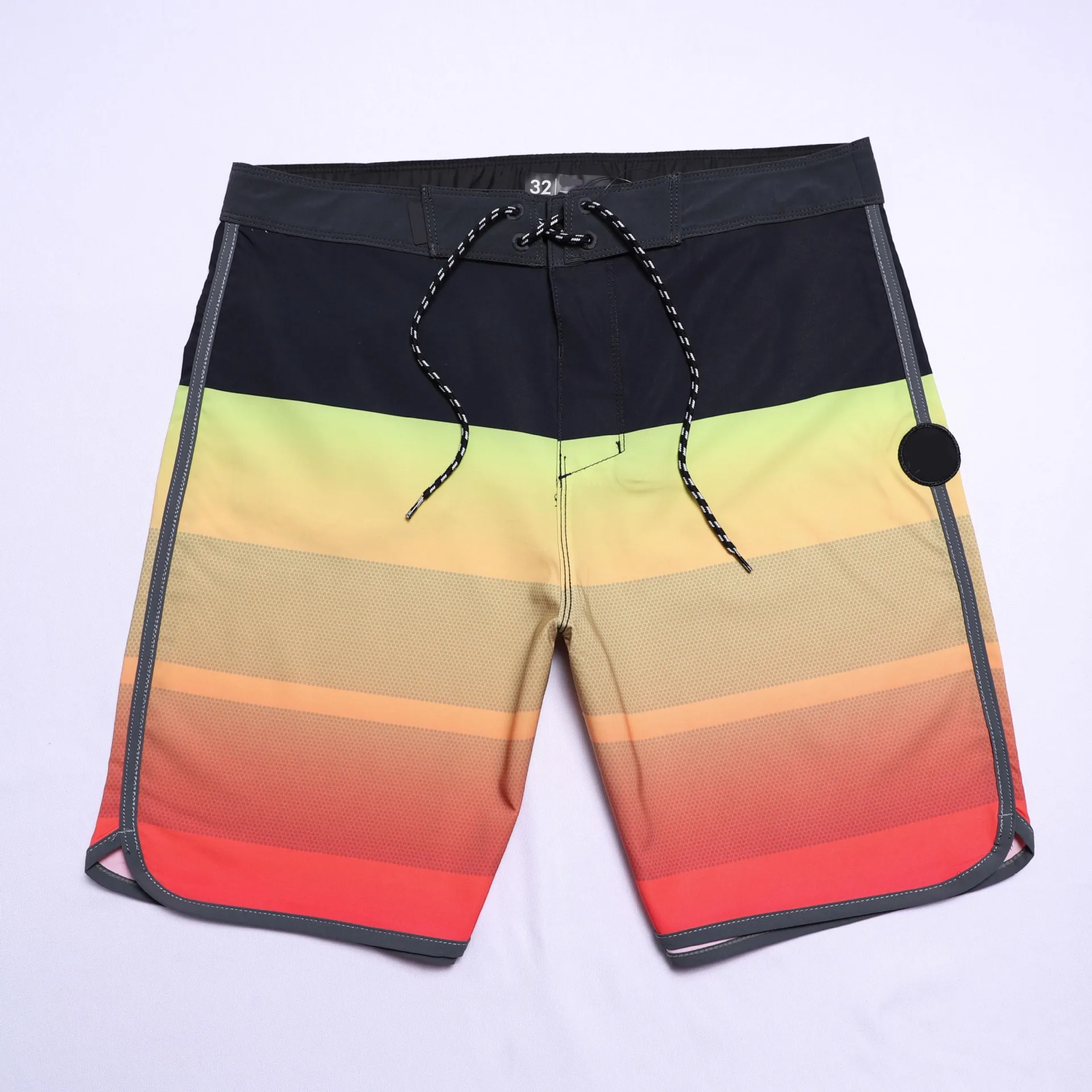 New Fashion Trend Brand Beach Shorts For Men Bermuda Shorts Waterproof Quick-drying Swimwear Casual Diving Surfing Boardshorts 2