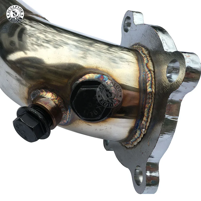 SS 터보 다운파이프, 13-16 캐딜락 ATS 2.0T 1998CC 122Cu 에 적합, 3 인치 쉐보레 카마로 2016-2021 LTG 2.0 터보용 가스 DOHC, In. l4