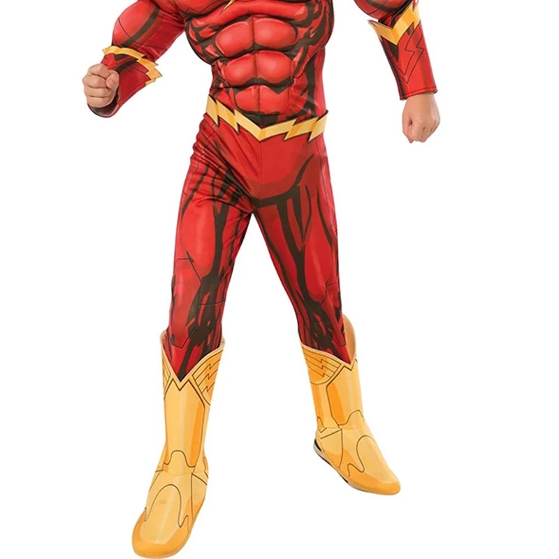 Boys Girls Children Flash Costume Fancy Cloth Kids Fantasy Comics Movie Carnival Party Halloween Cosplay Costumes superhero cosplay costume kids cosplay costume