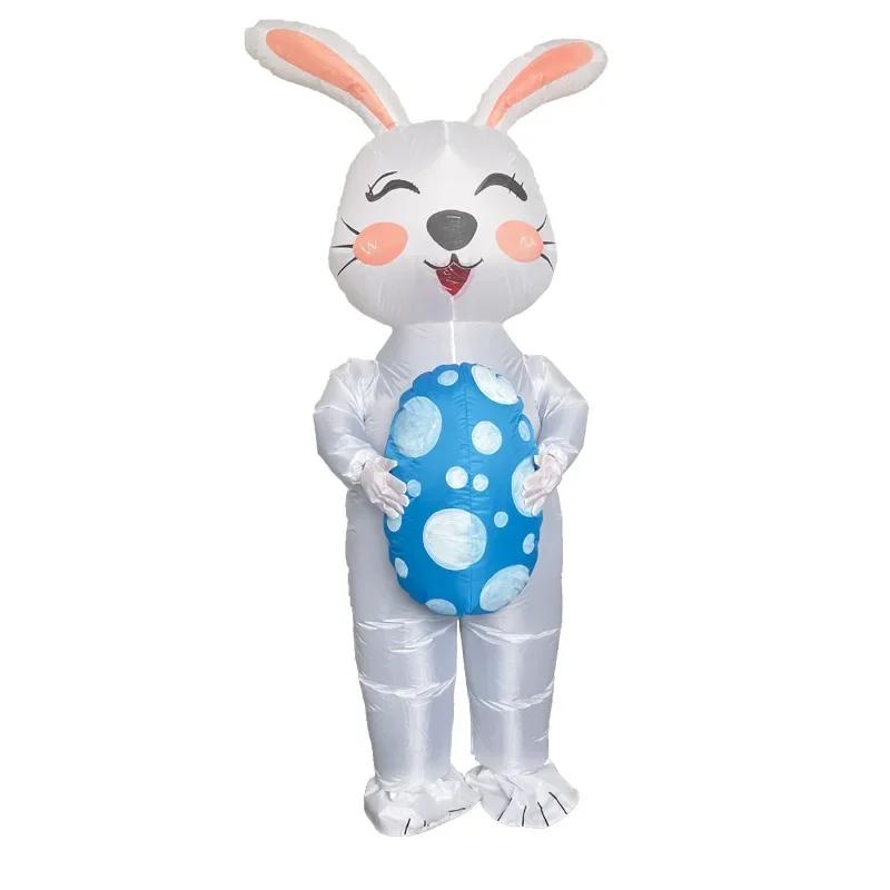 

Rabbit Inflatable Costume Easter Party Stage Performance Props Cute Cartoon Rabbit Inflatable Costume
