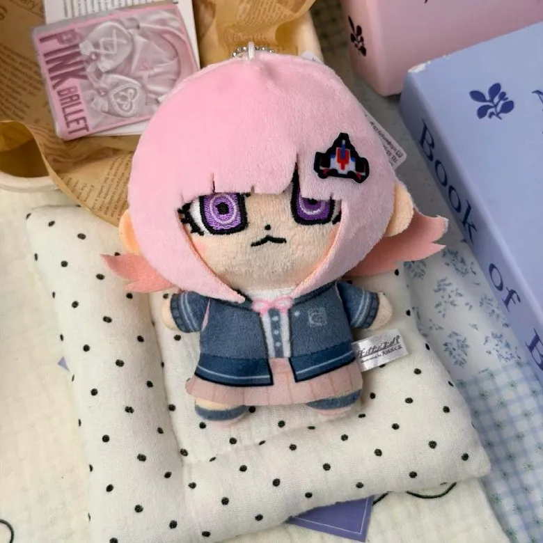Anime NEW Danganronpa Plüschpuppe Naegi Makoto Saihara Shuichi Hinata Hajime Oma Kokichi 12cm Plüschtiere Schlüsselanhänger Geschenk – Detail 6