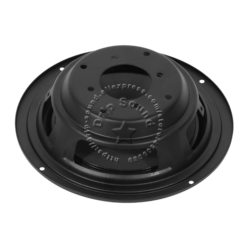 Auxiliary Speaker Bass Radiator with Foam Edge and Flat Reverse Basin Design