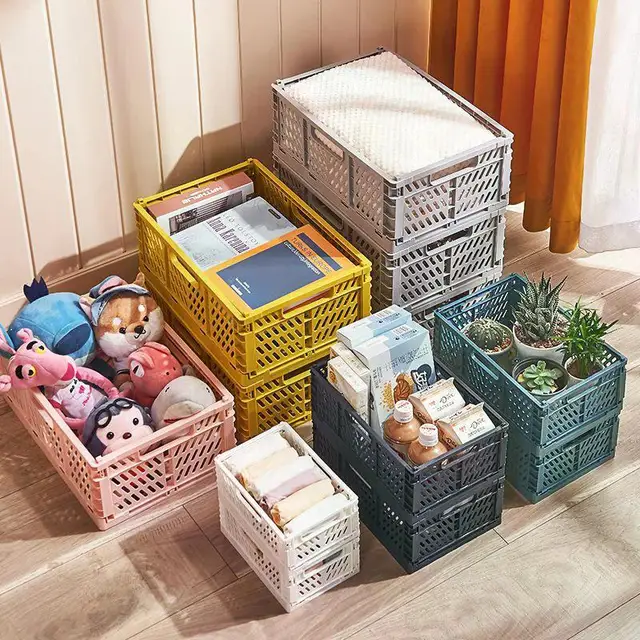 Caja Plástica Cajas Organizadoras De BaÃ±o Organizador Baño 10 Pzs