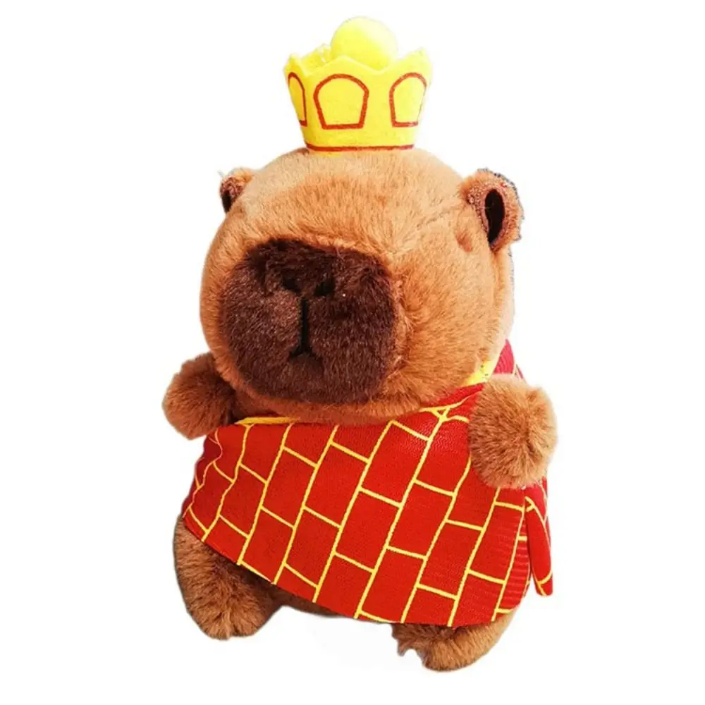 thumbnail image 1 of Multicolor Simulation Capybara Pendant Cartoon Capybara Cute Toy Plush Capybara Keychain Soft Stuffed Animalsn Kids Gift, 1 of 5