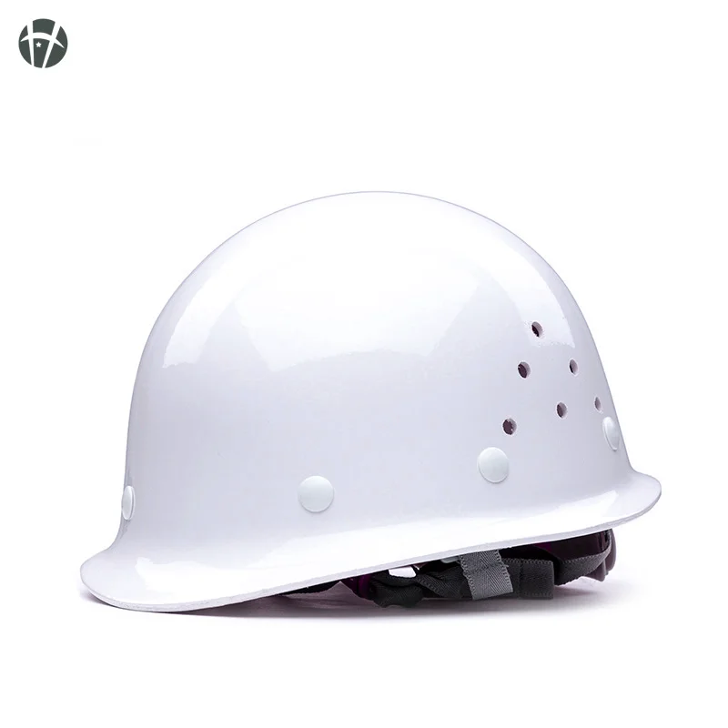 Construction Helmet White American 
