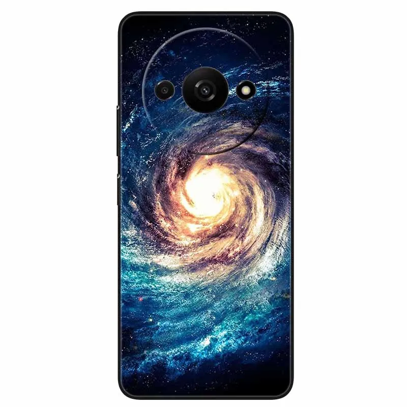 Animal Design Black Silicone Protective Case - Cool Wolf Edition