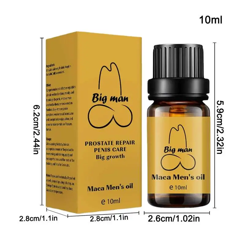 Penis Enlargement Oil Natural Men Maca Prostate Repair Penis Care Prevents Premature Ejaculation Oil 60 Minutes Erection Fast penis enlargement oil