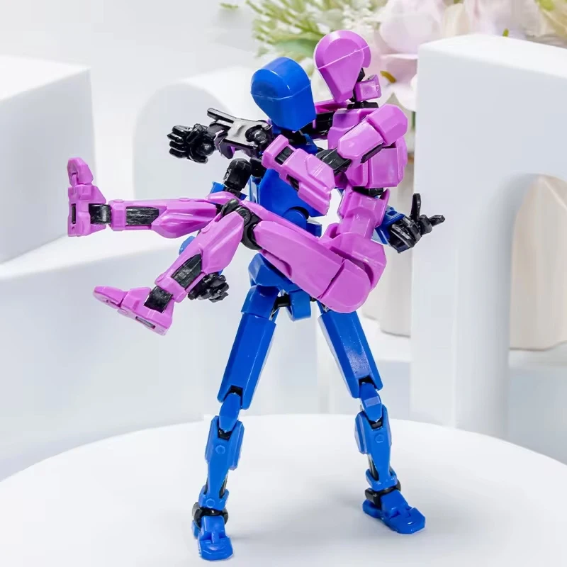 Titan Dummy 13 Action Figure Toys Multi-Jointed Movable Shapeshift Robot Mannequin Dummy Action Model Doll Toys Kid Decora 5