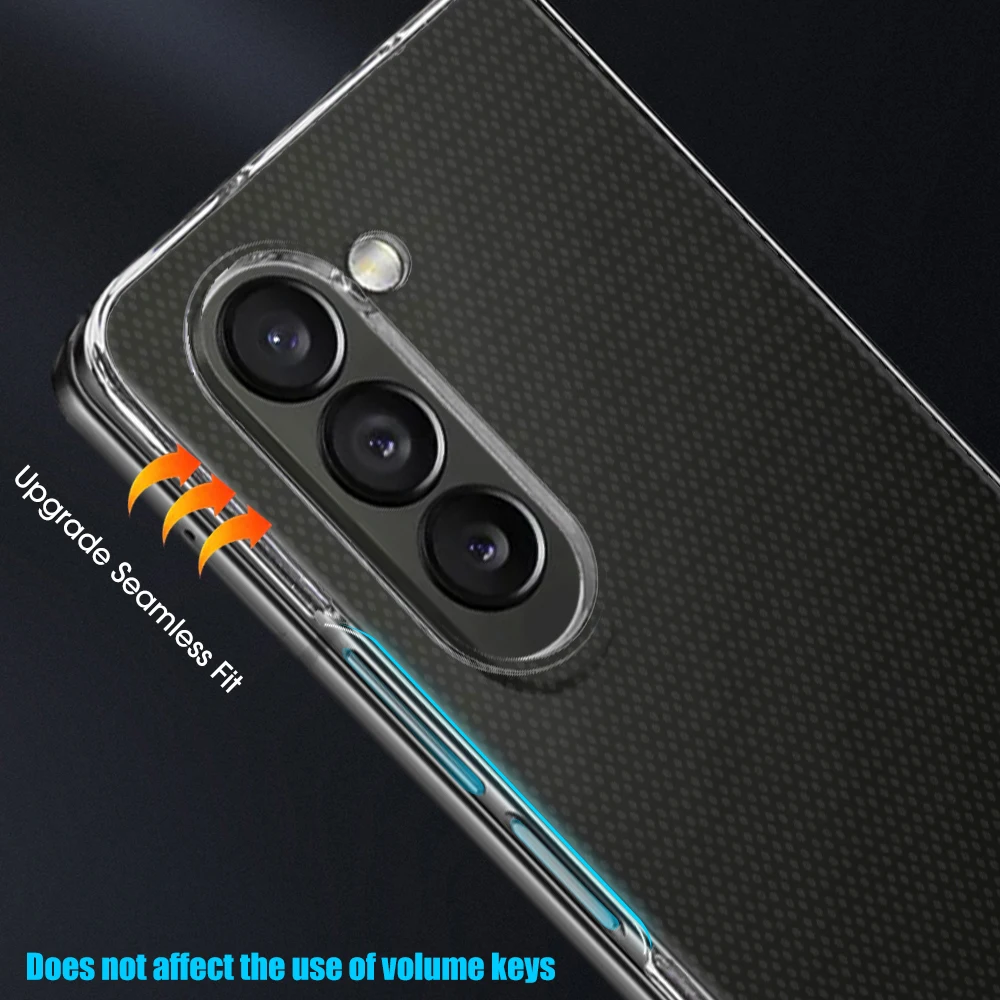 Ultra Thin Shockproof Protective Clear Bumper Case - Hard PC Cover