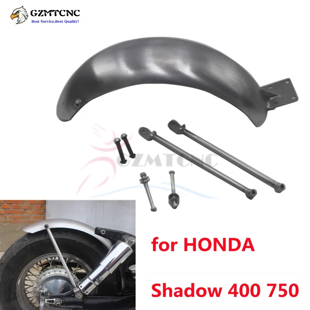 Protector Escape Motocicleta HONDA Shadow VT750 VT400 1997-2003 - Cubierta Térmica Cromada