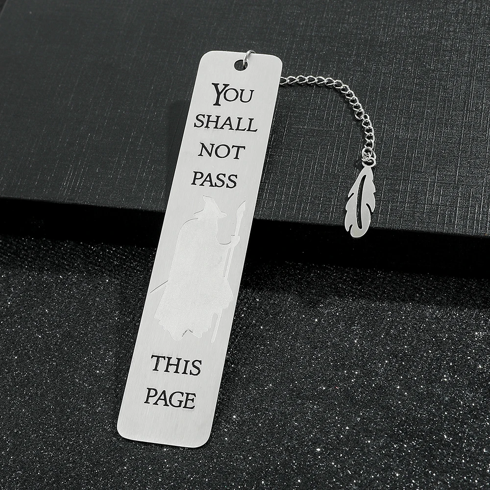 Witch Warning Book Mark Personalized Metal Bookmarks Reading Markers Book Accessories Gift for Lovers Women Men Collect metal bookmark,bookmarks stationery supplies