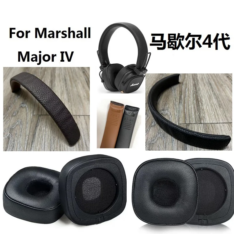 Premium Replacement Ear Pads for Headphones - Soft Leather Earcups & Earmuffs