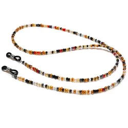 Elegant Crystal Pearl Eyewear Chain Necklace (1)