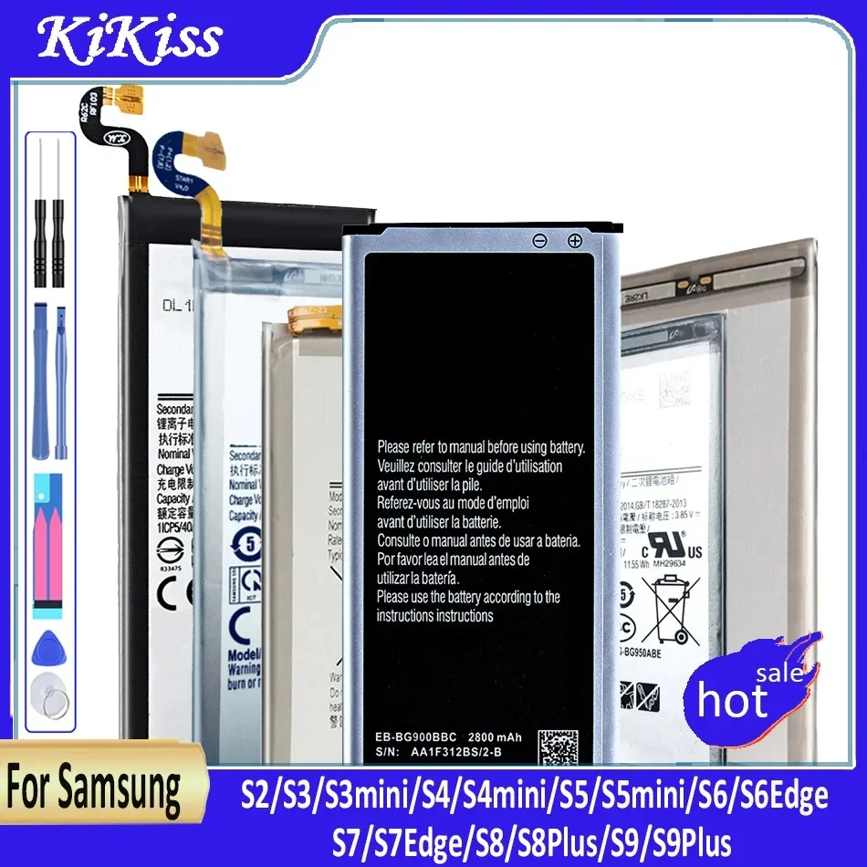 Batteria Del Telefono Per Samsung Galaxy S6 S7 Edge S8 S9 S10 5G S10E S20 Plus Ultra S2 S3 S4 S5 Mini S5830 I569 I579 S5660 S5670