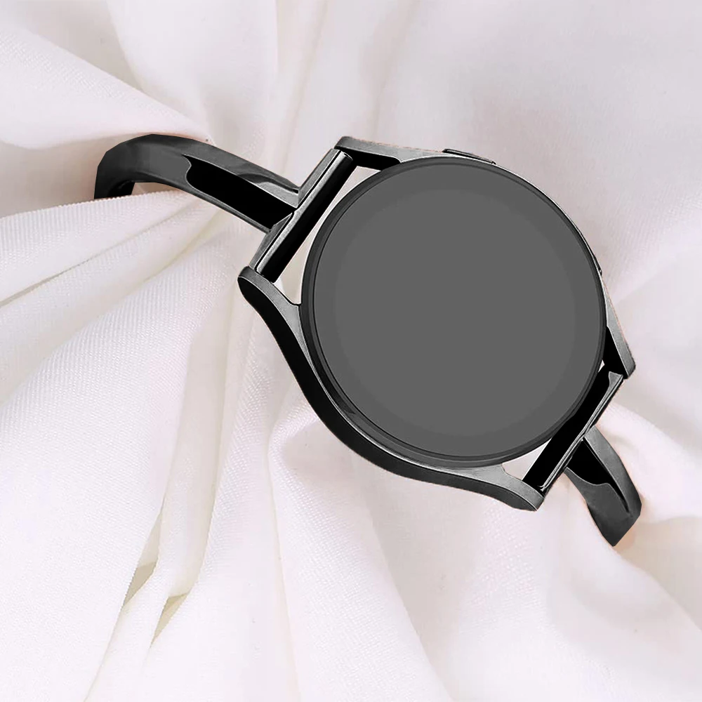 Adjustable Ladies Metal Watch Strap, T-Strap Design
