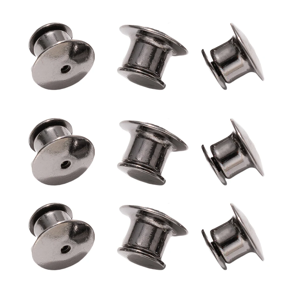 

10/30/50 шт., черный металлический фиксирующий держатель для булавок