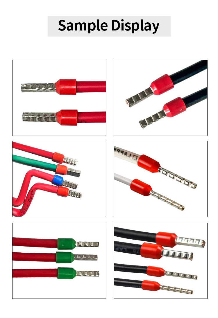 6-16mm² Pneumatic Tube Terminal Crimping Machine
