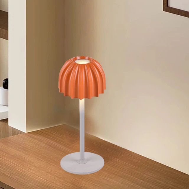 Usb Led Table Lamp Wireless Touch Bedside Table Adjustable Color Temperature Rechargeable Battery Powered Small Table Lamp 4