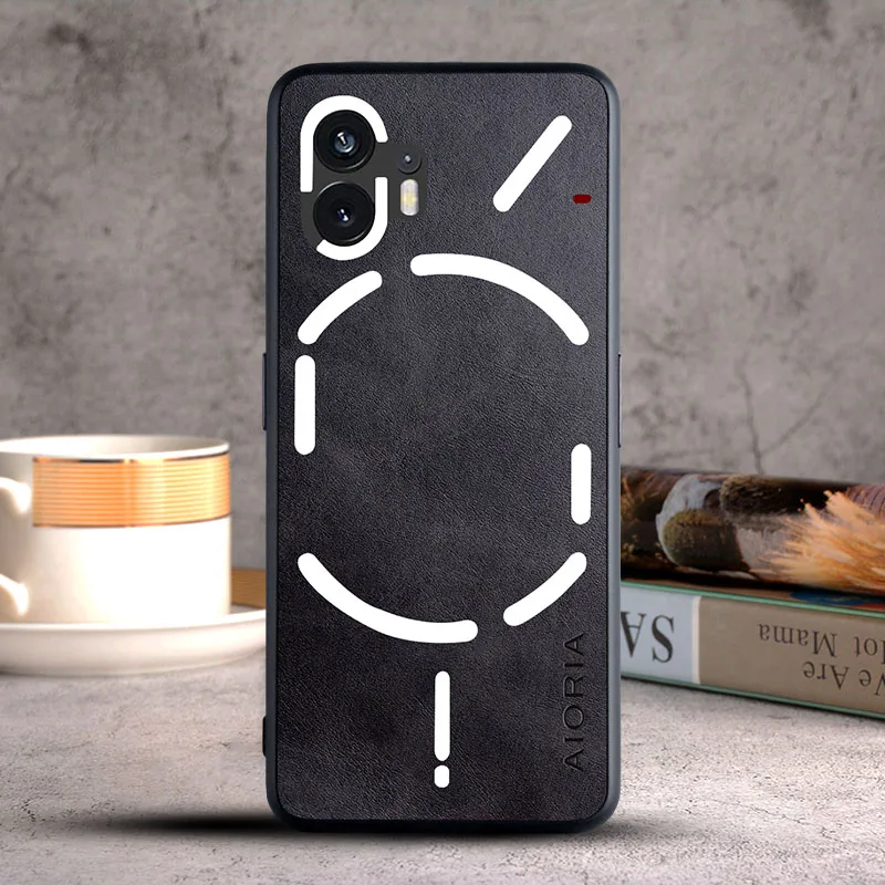 Luxury Vintage Leather Phone Case – Premium Cover Coque  Capa