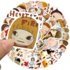 50pcs Japanese Designer Yoshitomo Nara Stickers Decals For Phone Laptop Suitcase Notebook Skateboard Waterproof Stickers 3