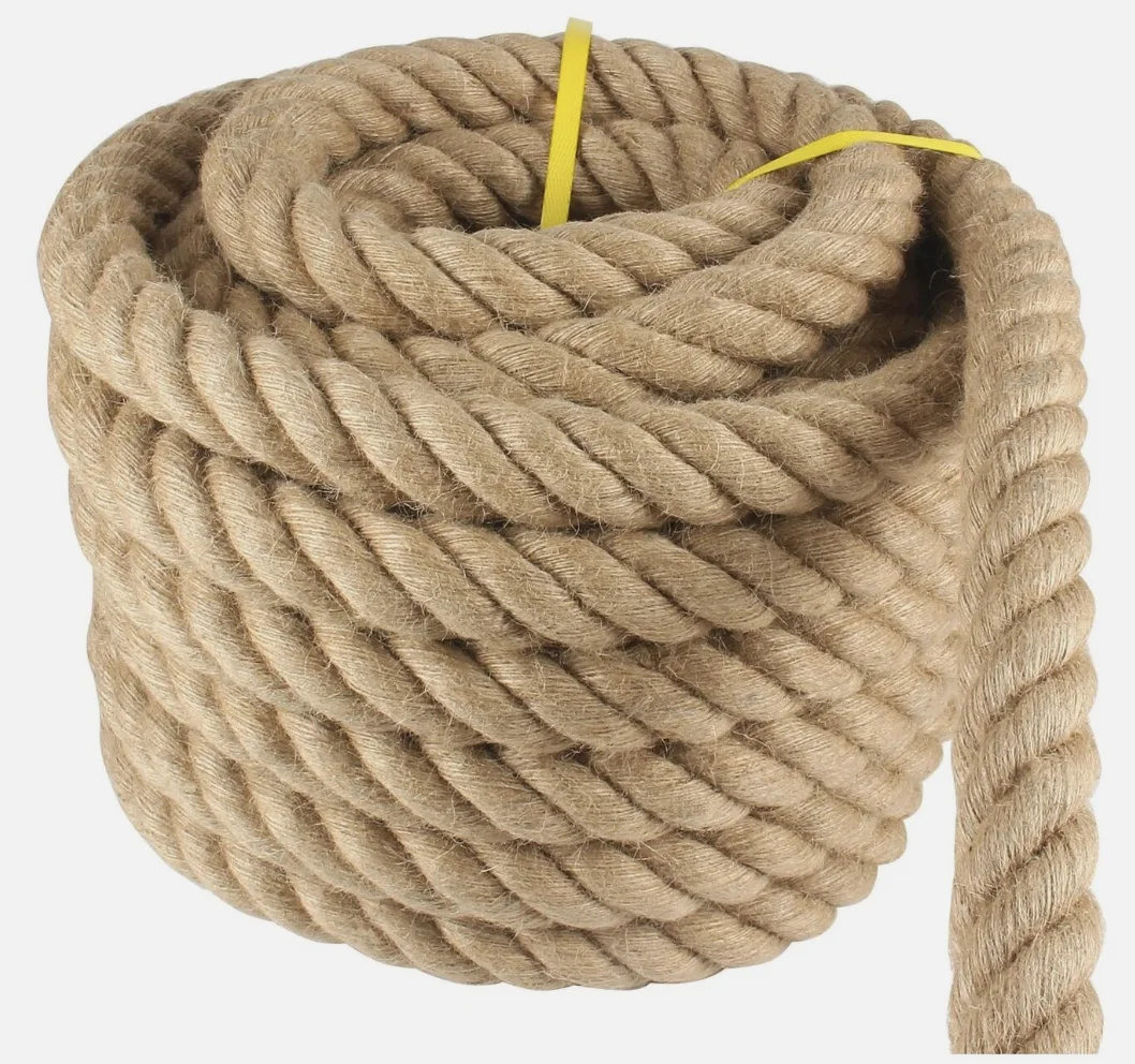 Jute Twine Rope 20mm Natural Thick Garden Twine String Heavy Duty for Gardening Bundling Crafts Arts Gift Wrapping Packing
