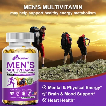 Men's Daily Multivitamin - 22 Vitamins & Minerals, Dietary Supplement for Immunity, Energy, Digestion, Skin, and Overall Health 5