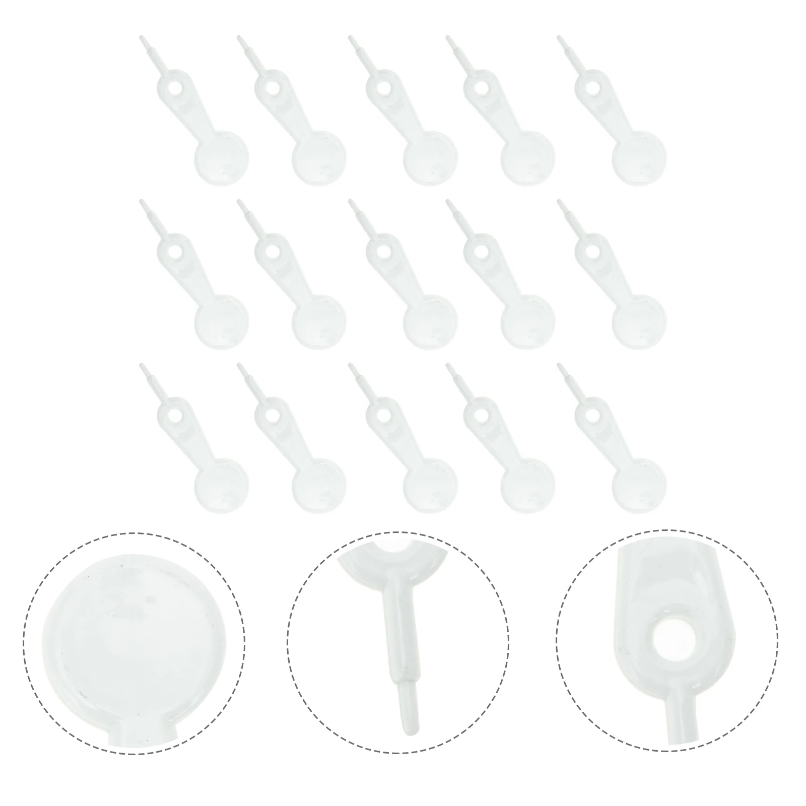 100pcs Pacifier Hole Rods Plastic Bottle Pacifier Hole Stick Making Tool Needle Bottle Rods