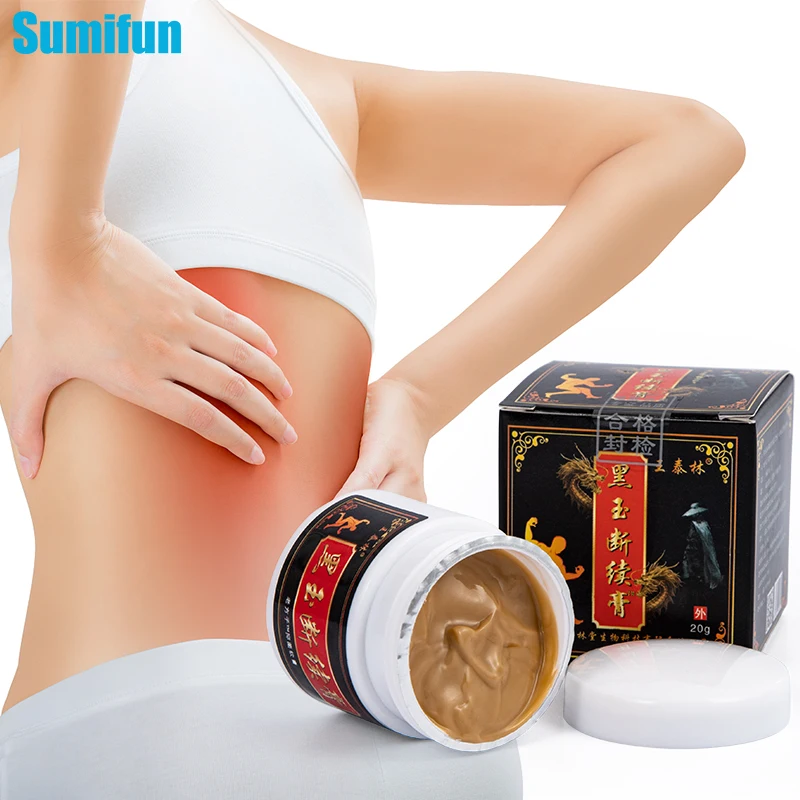 

20g Low Back Pain Relief Cream Gout Rheumatoid Arthritis Sciatica Medical Ointment Joint Knee Bruises Cramps Muscle Pain Relief