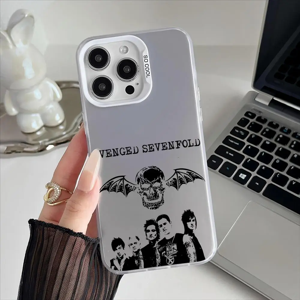Avenged Sevenfold Designer Matte Laser Aurora Phone Case