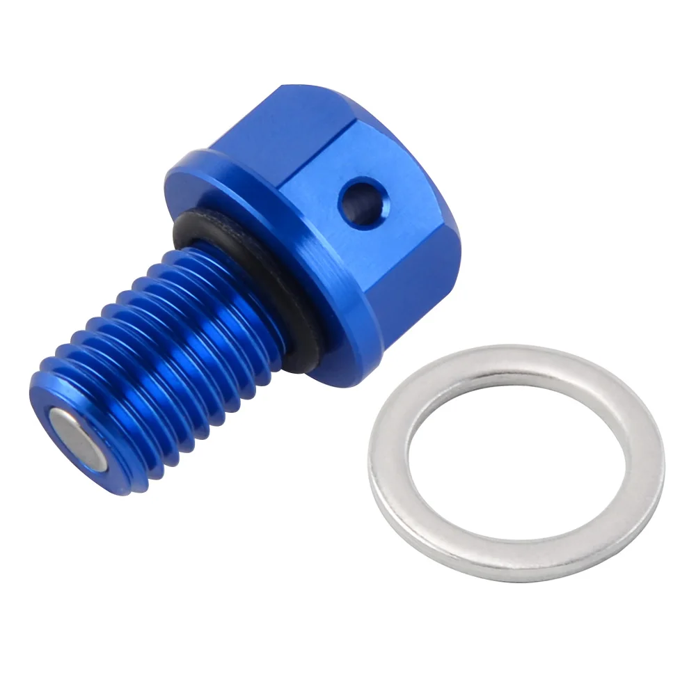 NICECNC M10x1.25 Oil Drain Plug Bolt For YAMAHA YZ125 YZ250F YZ450F YZ125X YZ250FX YZ450FX WR250F WR450F SUZUKI DRZ400S/E/SM