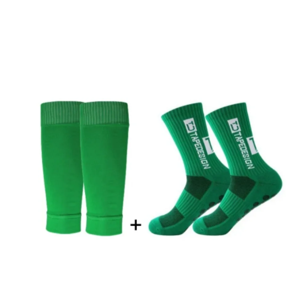 Adhesive Non-slip Socks Leg Guard Fixed Socks sports socks sports stockings athletic socks gym socks 1 set
