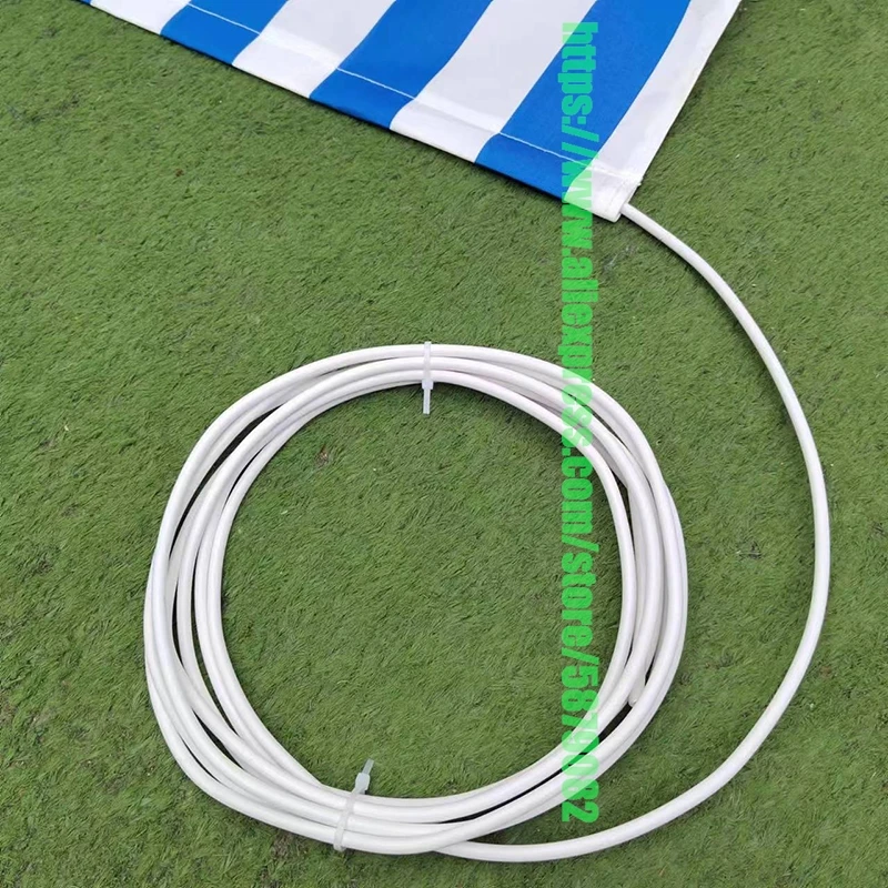 Outdoor Awning Canopy Replacement Spline Cord Hollow Hard Tube Fabric Slot Supporting Line 5M Free Cut