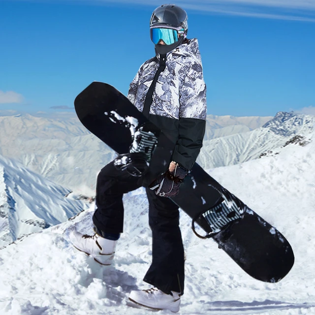 Combinaison de Ski imperméable pour homme, nouveau Style, équipement de  Snowboard professionnel pour jeune, Double planche - AliExpress