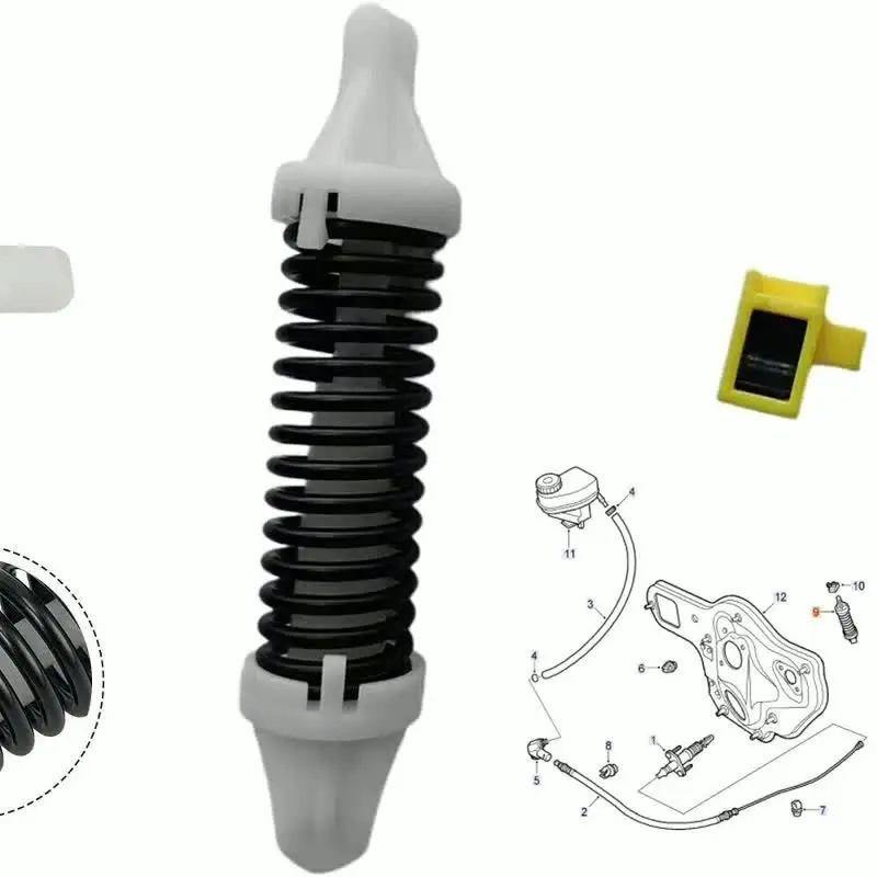 Kit De Réparation De Ressort De Rappel De Pédale D'embrayage 2 Pièces